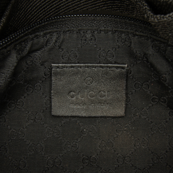 Pre-Loved Gucci Canvas Baguette - Picture 8 of 12